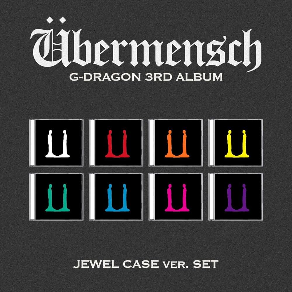 G-DRAGON 3RD ALBUM [Übermensch] JEWEL ver. SET: Amazon.com.br: CD
