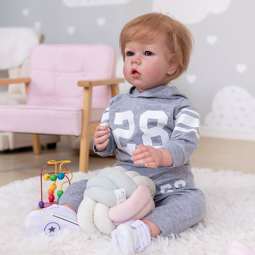 Amazon.co.jp: 75CMリボーン幼児巨大なサイズ赤ちゃん男の子30インチ