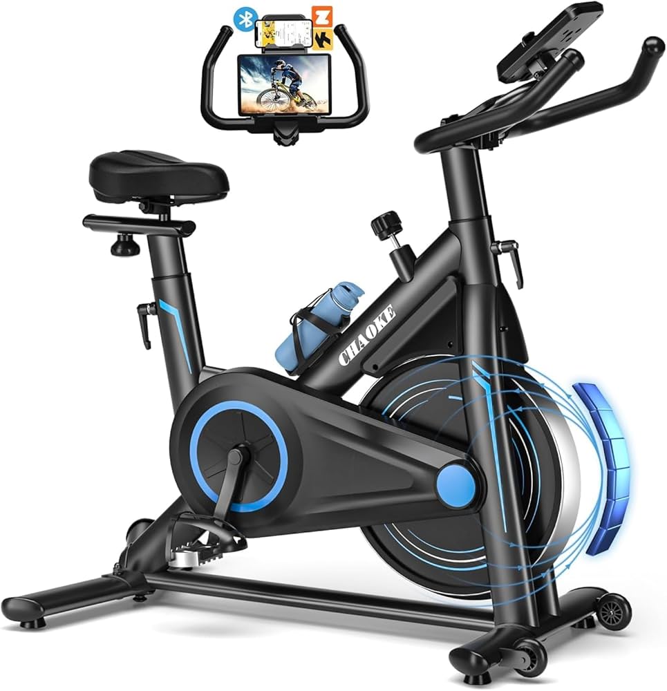 Amazon.co.jp: CHAOKE スピンバイク エアロバイク 【Zwift/アプリ連動