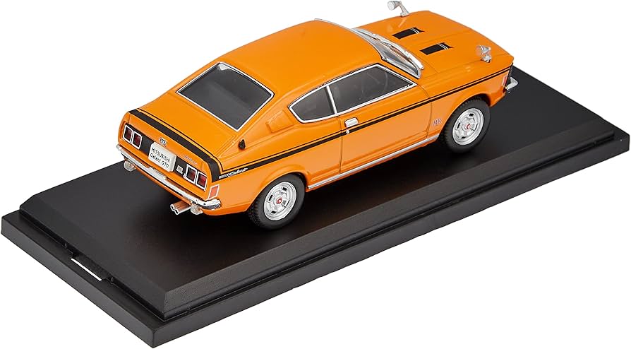 Amazon | Norev 1/43 三菱 ギャラン GTO 1970年 オレンジ 完成品
