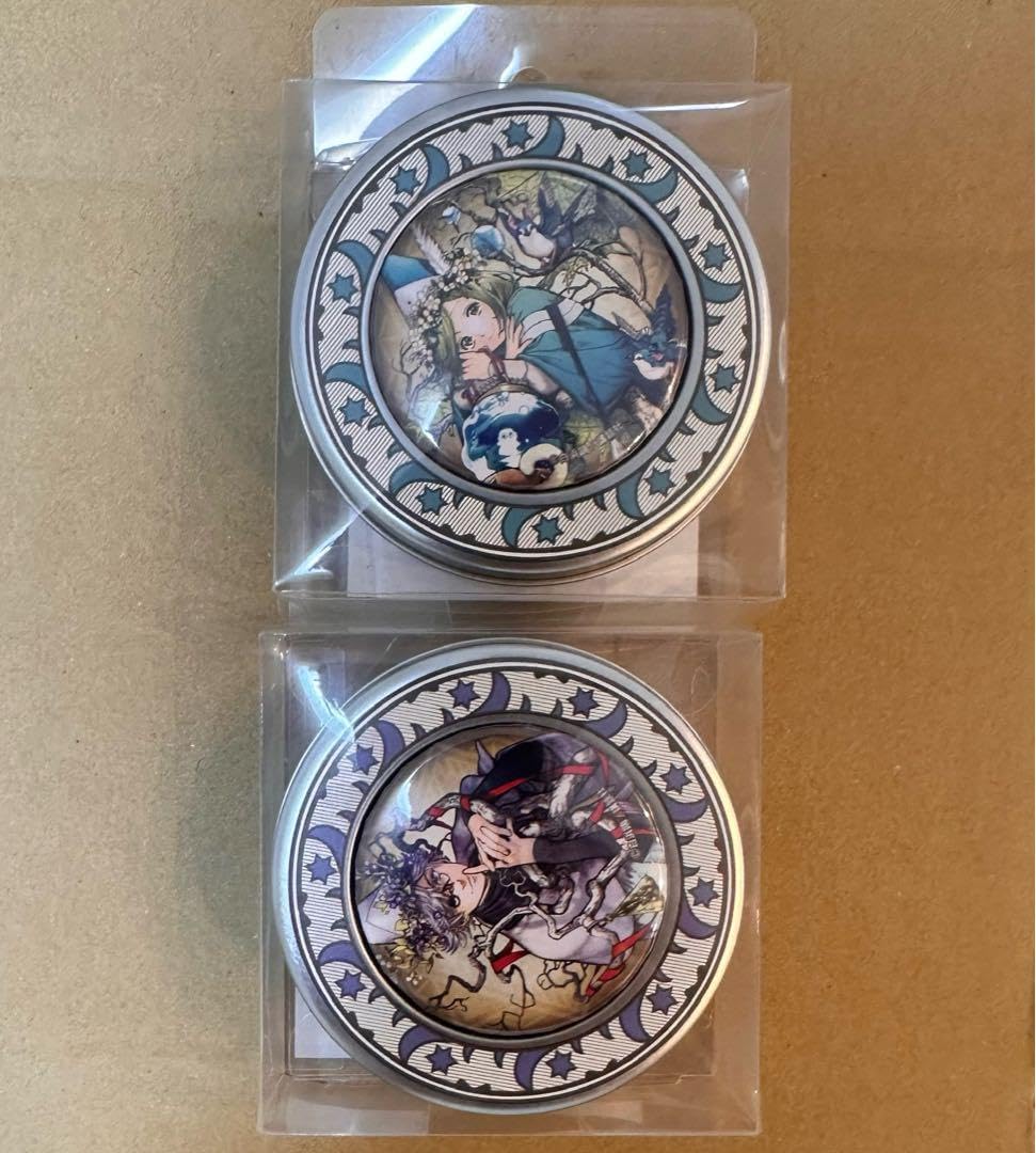 とんがり帽子のアトリエ くじ マグネット缶 2点セット