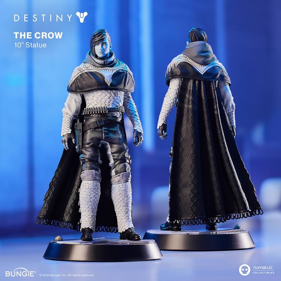 Numskull Official Destiny The Crow 10'' Statue - Official Destiny