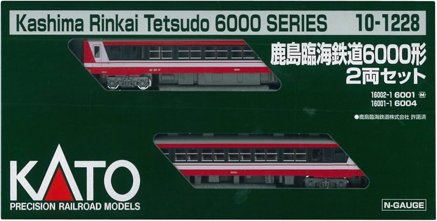 Amazon | KATO Nゲージ 鹿島臨海鉄道6000形 2両セット 10-1228 鉄道