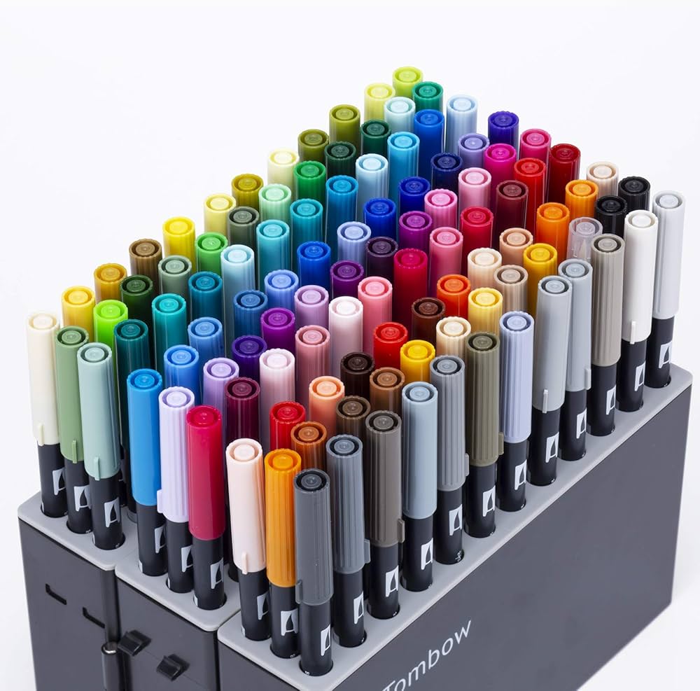 Amazon | トンボ(Tombow) 鉛筆 筆ペン デュアルブラッシュペン ABT 全