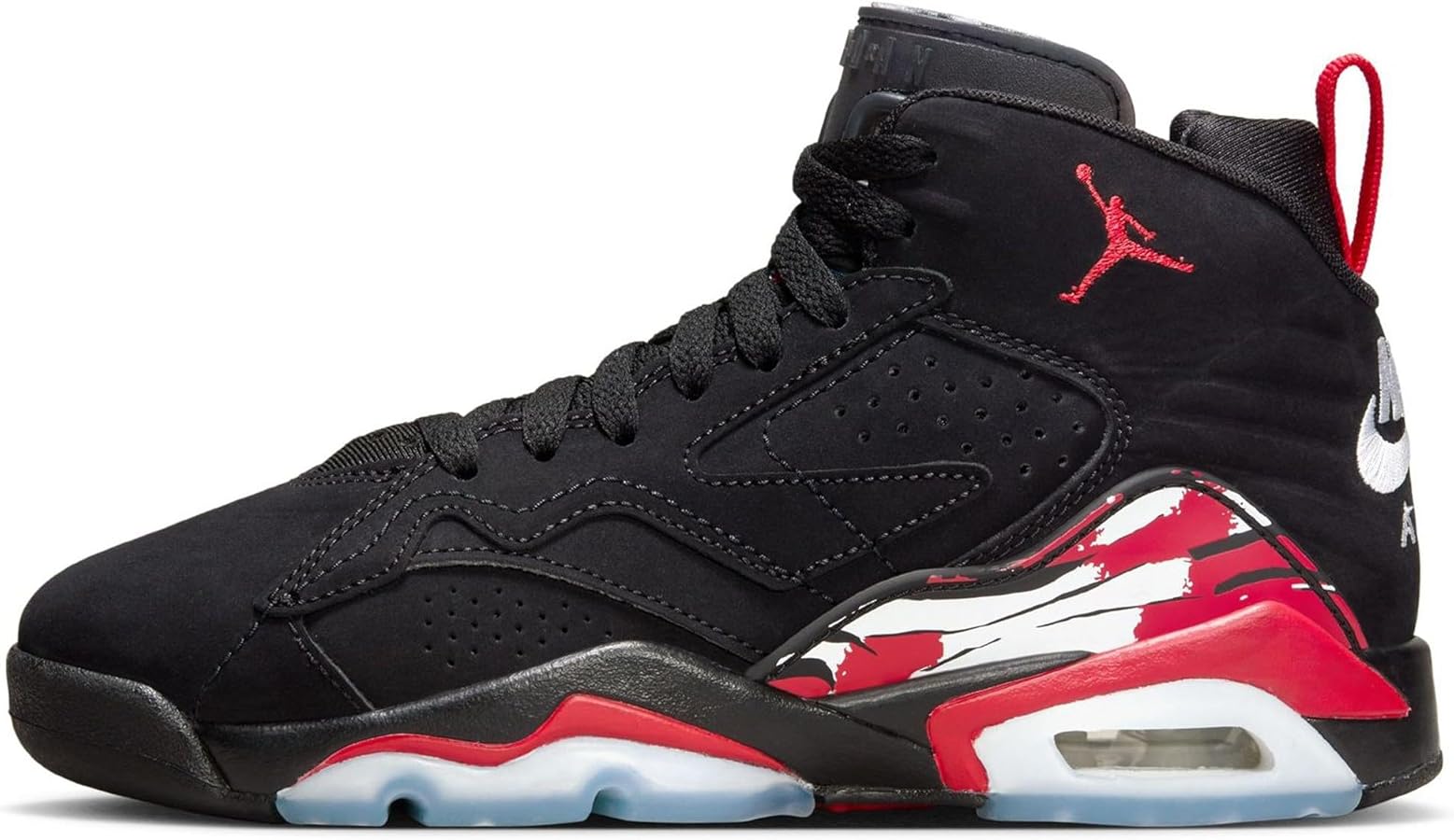 Amazon.com | Jordan Big Kid's Jumpman MVP Black/University Red