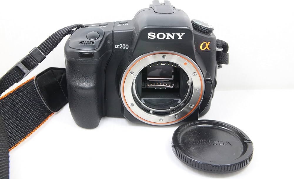 くみくみ】SONY α200 レンズ付き 美品 動作良好 デジタル一眼 ソニー