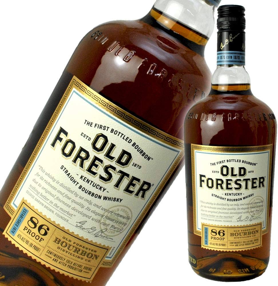 Amazon.co.jp: オールドフォレスター 86プルーフ 43度 750ml [並行輸入
