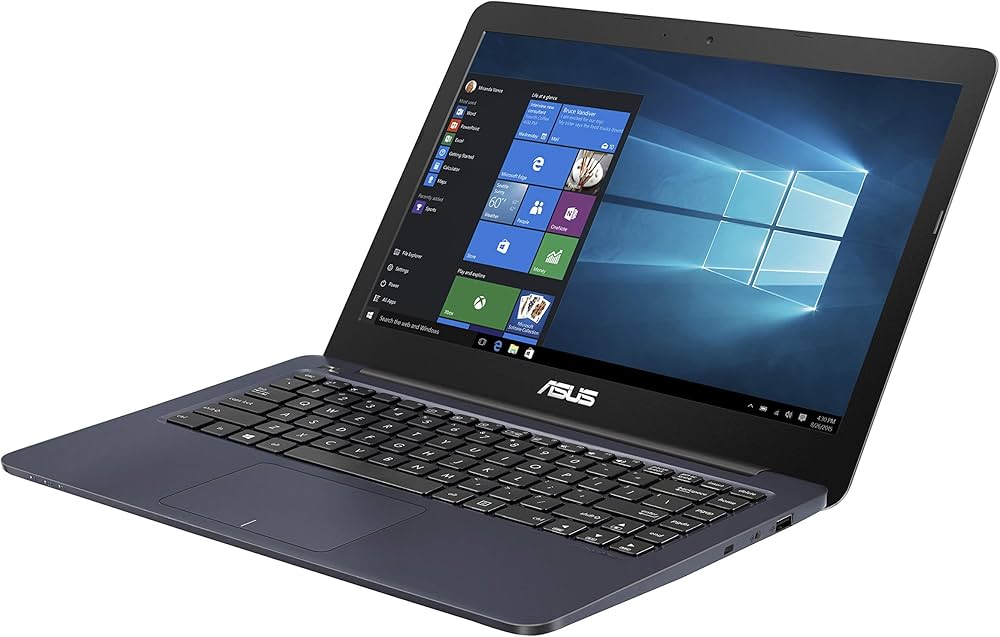 Amazon | ASUS ノートパソコン (E2-7015 APU/4GB・SSD 128GB/14インチ