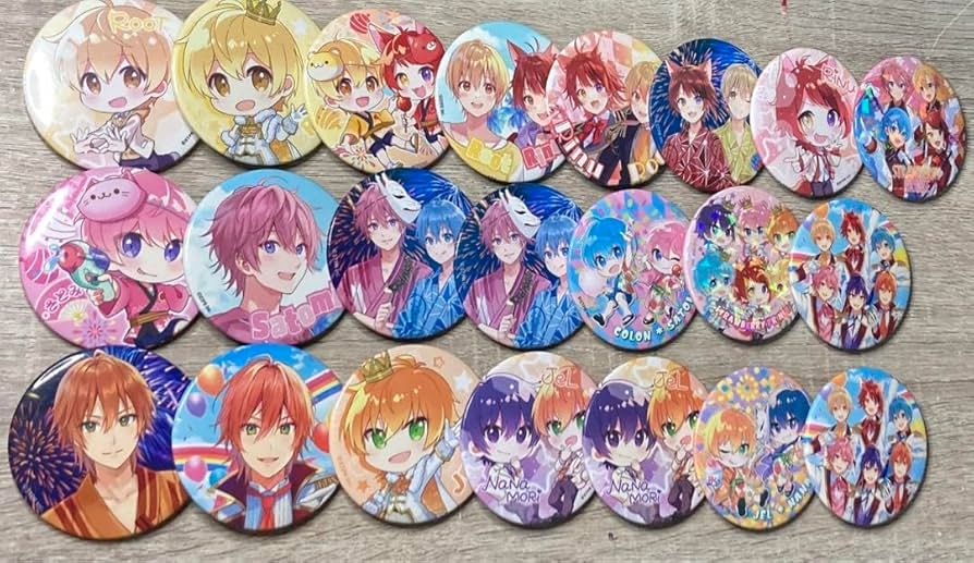 すとぷり 缶バッジまとめ売り ななもり ジェル さとみころん るぅと 莉