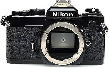 Amazon.com : Black Nikon FE SLR film camera : Point And Shoot