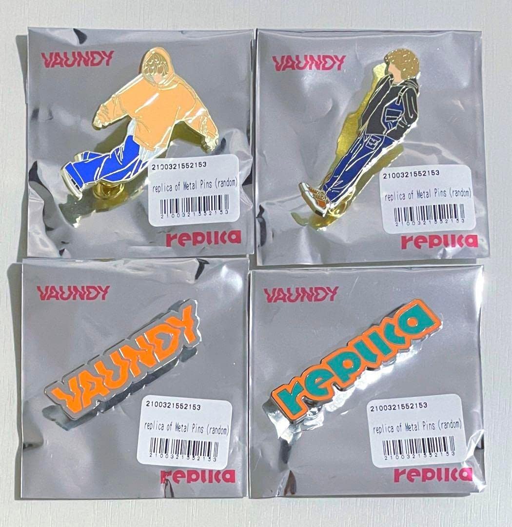 Vaundy VAUNDY VAWS replica ピンバッジ VAUNDY VAWS replica