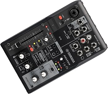 Amazon.com: Yamaha AG03MK2 Black 6-Channel Live Streaming Loopback