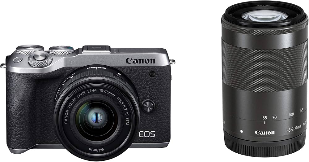 Canon EOS M6 ミラーレスカメラ 本体と充電器 Canon EOS M6 ミラーレス