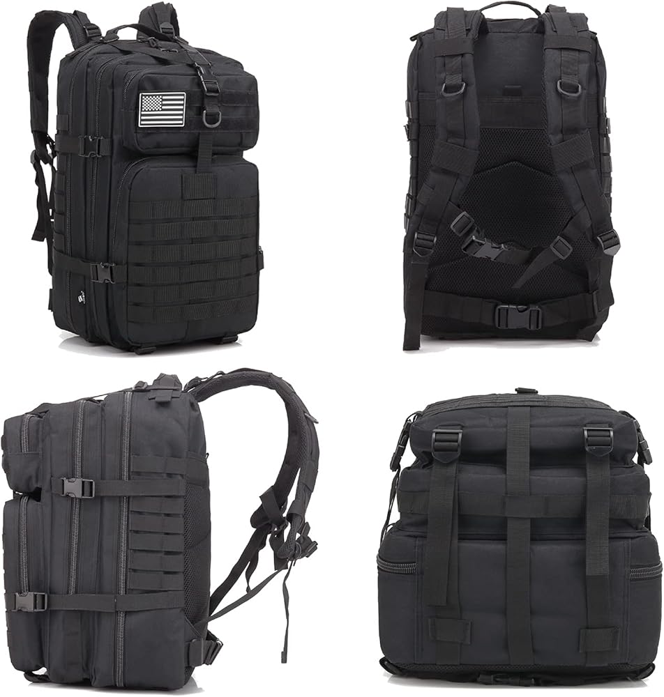 Amazon.co.jp: 40L Molle タクティカルミリタリーバックパック