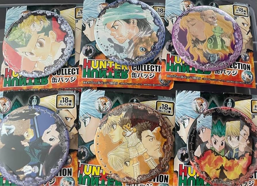 ハンターハンター HUNTER×HUNTER コレクション缶バッジ 未開封 HUNTER