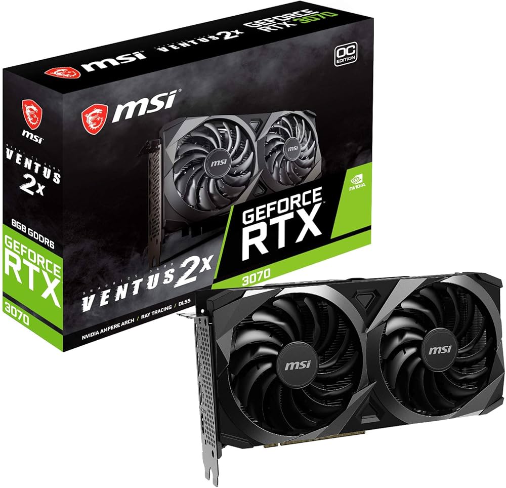 MSI GeForce RTX 3070 Ventus 2X （ネジ1つ欠品） MSI GeForce RTX