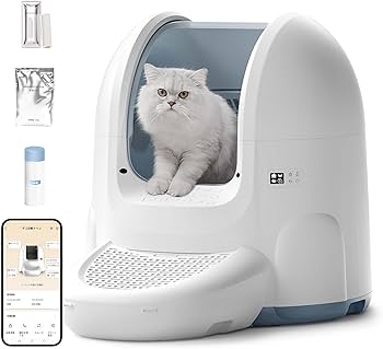 Amazon | DUDUPET CL01 自動猫トイレ 猫 トイレ 自動トイレ 高性能