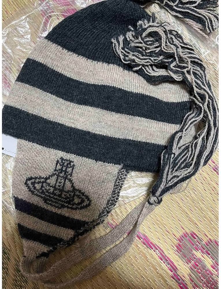 最終セール】viviennewestwood ニット帽 スカル ビーニー Vivienne