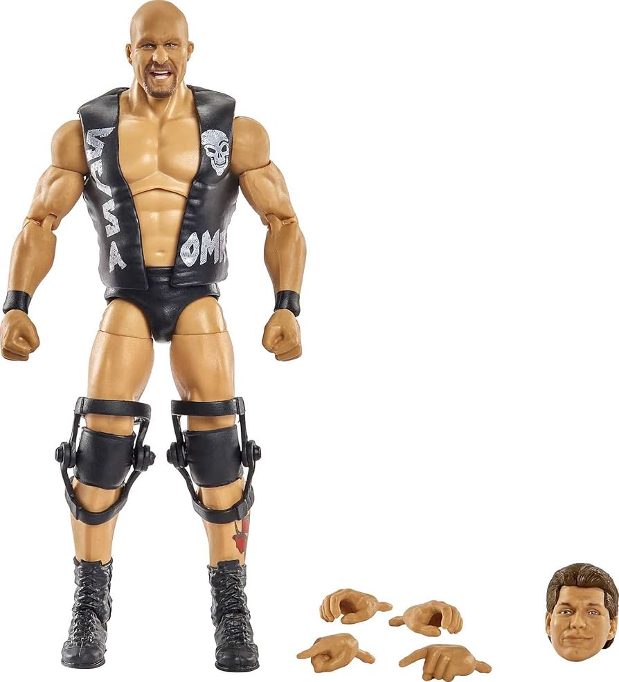 プロレス フィギュア wwe wwf ロック ストーンコールド Amazon.com