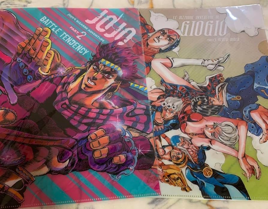 ジョジョの奇妙な冒険 荒木飛呂彦原画展 ジョジョ展 クリアファイル