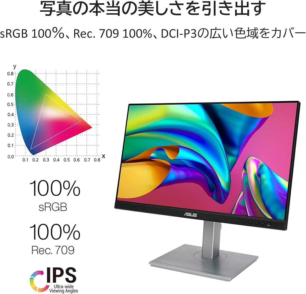 Amazon.co.jp: ASUS モニター ProArt PA247CV 23.8インチ/3年間無輝点