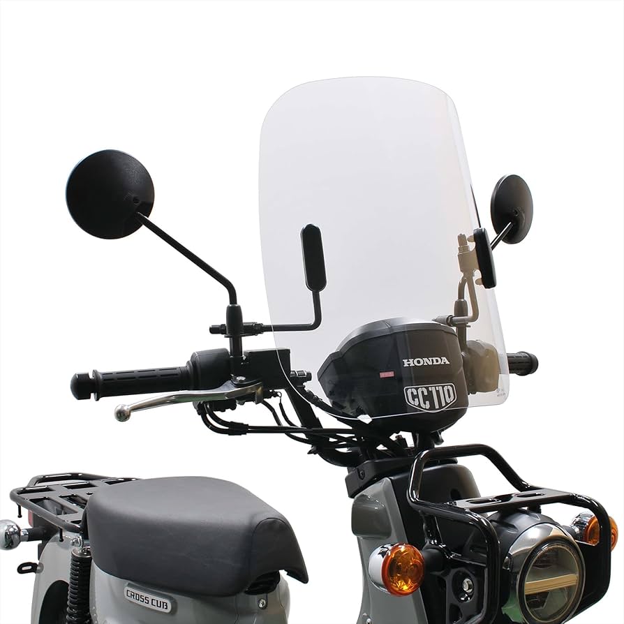 Amazon | 旭風防(AF ASAHI) ウインドシールド クロスカブ110(8BJ-JA60