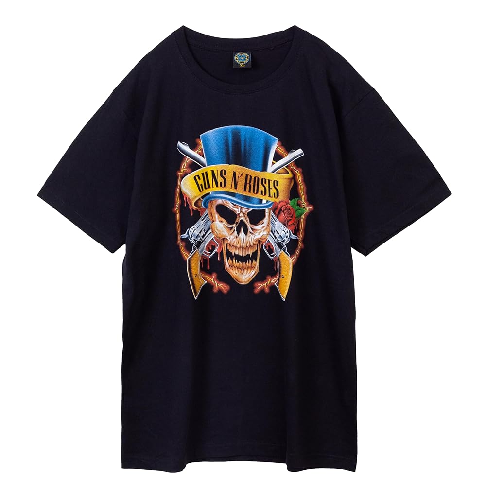 ガンズアンドローゼズ Tシャツ コットン ブラック GUNS N' ROSES 90S