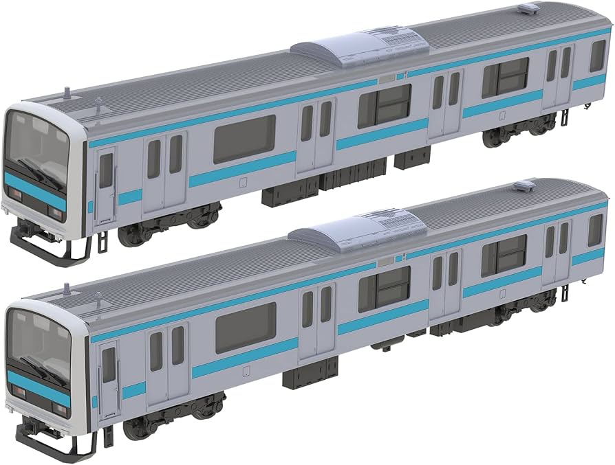 S*i様 1/80 PLUM 209系房総色先頭車2両キット S*i様 1/80 PLUM 209系