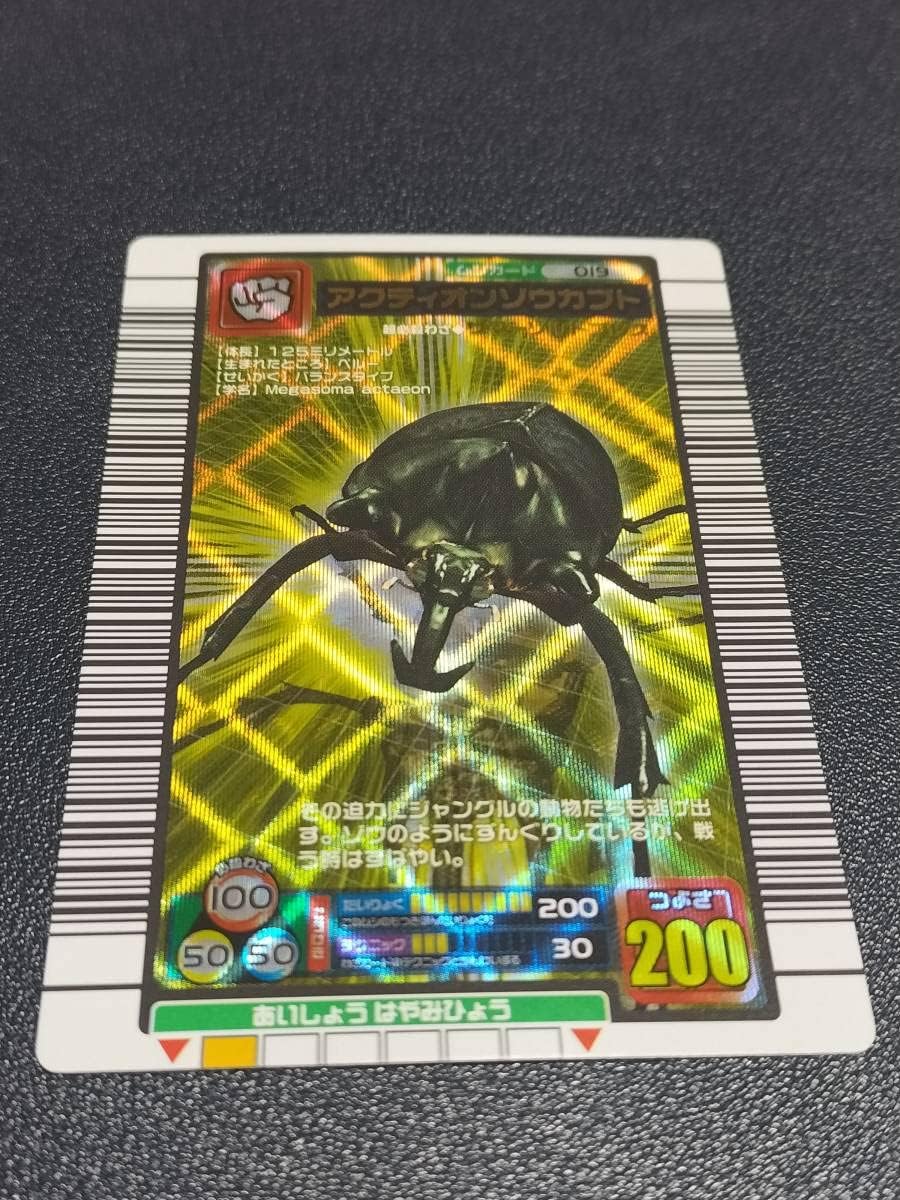 アクティオンゾウカブト 5周年記念 ハードコーティング アクティオン