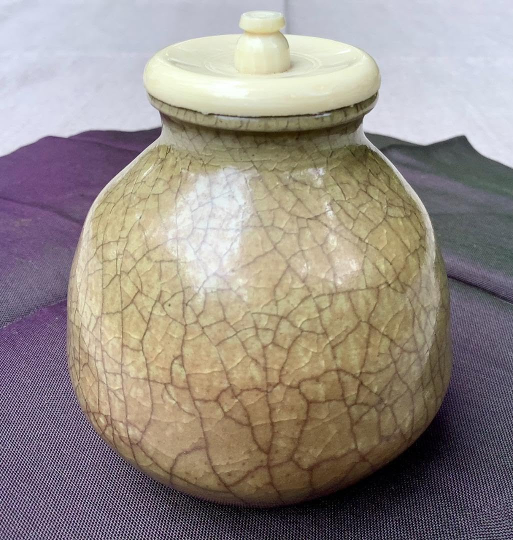 NO341 スリップウェア 花瓶 民芸 刻印あり 花地蔵 - スリップウェア<br