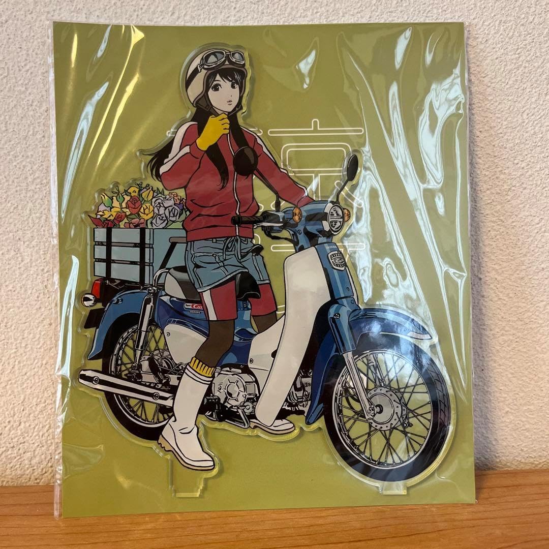 江口寿史 彼女展 アクリルスタンド HONDA カブ コラボ 4種セット 江口