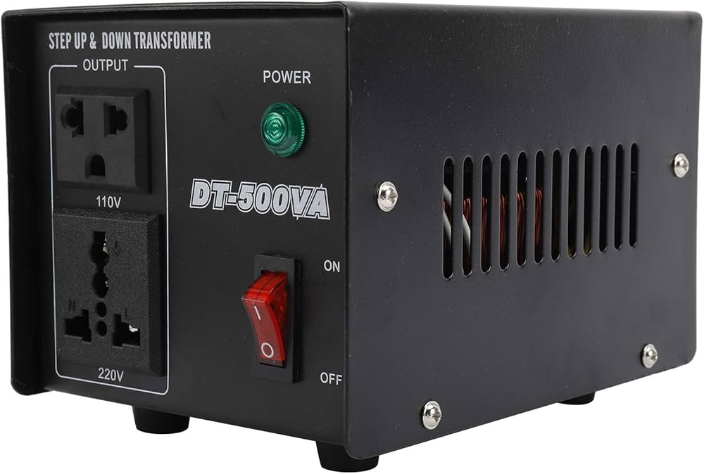 Amazon.co.jp: Patioer 500W 電圧変圧器 電源コンバーター (220V