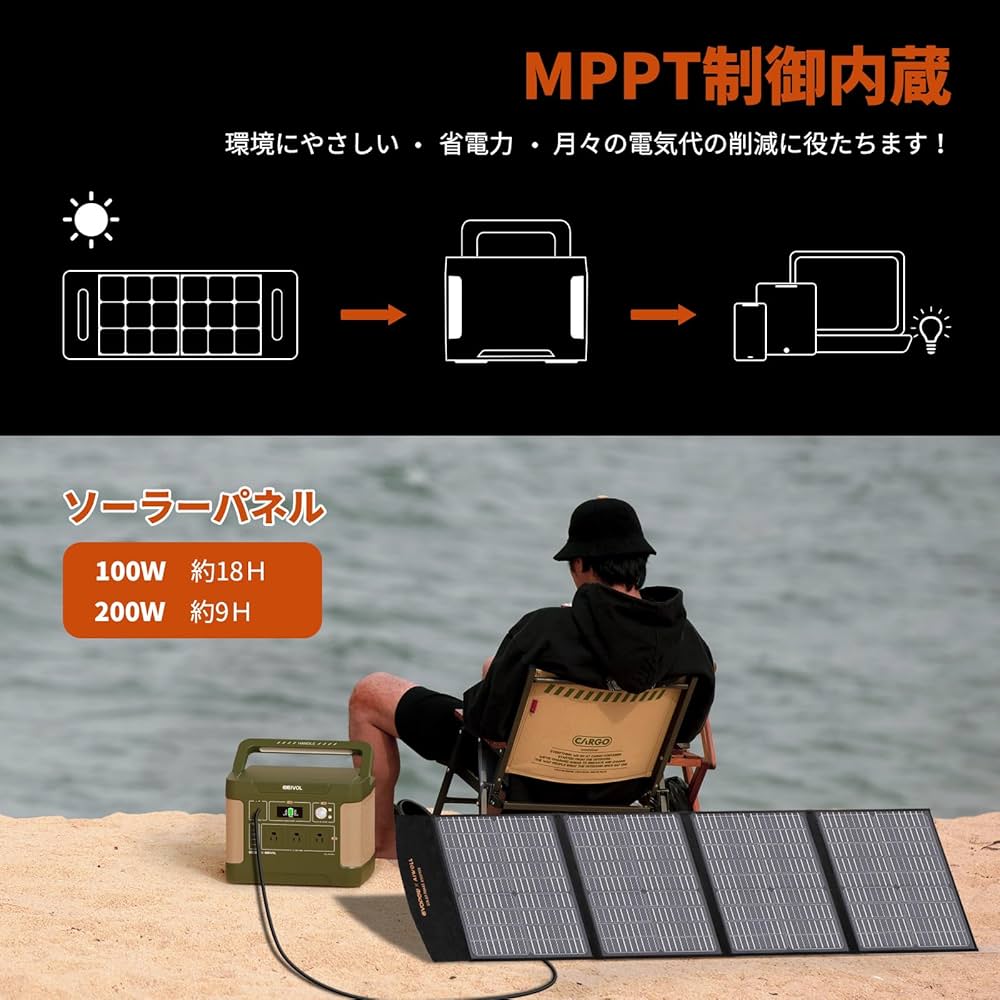Amazon.co.jp: EVOPOW×EEIVOL ポータブル電源 リン酸鉄リチウム 1531Wh