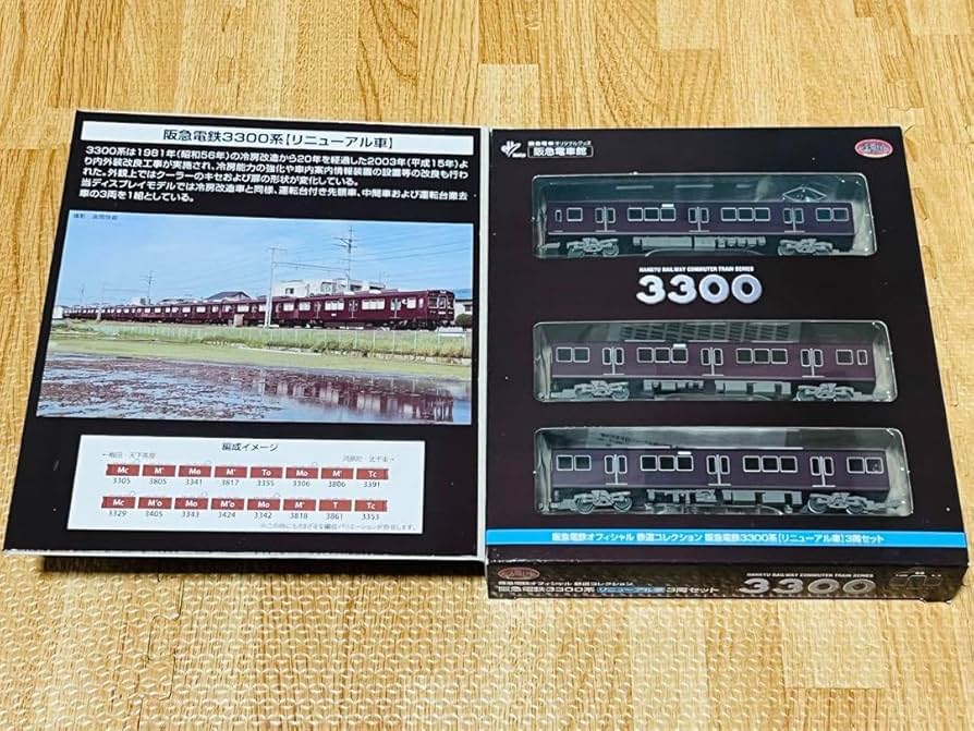 TOMYTEC 阪急電鉄 3300系 リニューアル車 3両セット Amazon | トミー