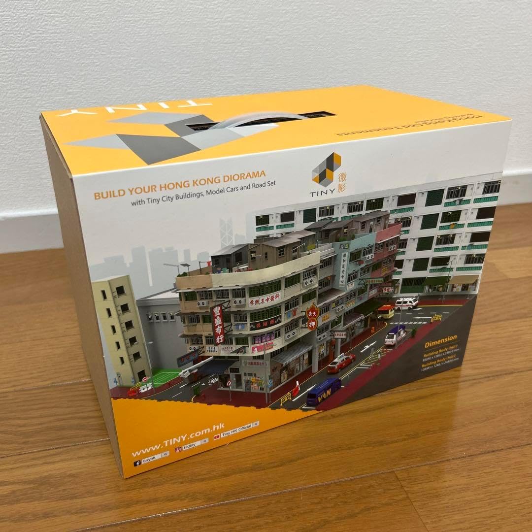 TINY Hong Kong Old Tenements Bd7 ジオラマ TINY Bd11 Hong Kong Old