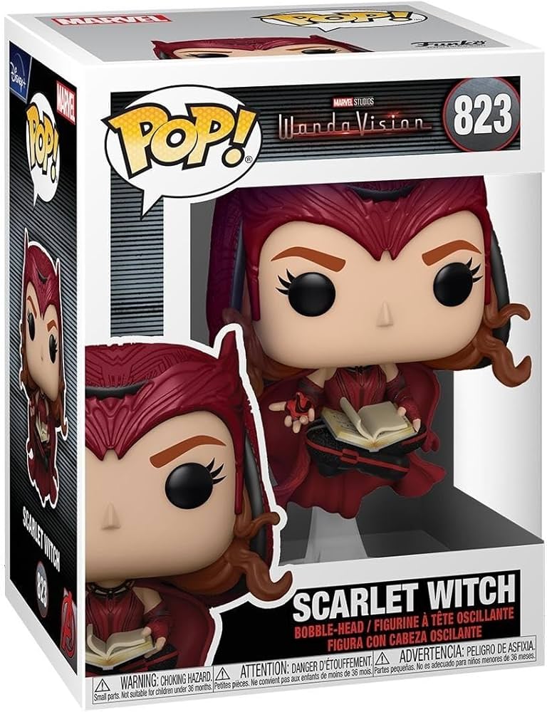 Amazon.co.jp: FUNKO POP! MARVEL: WandaVision- Scarlet Witch