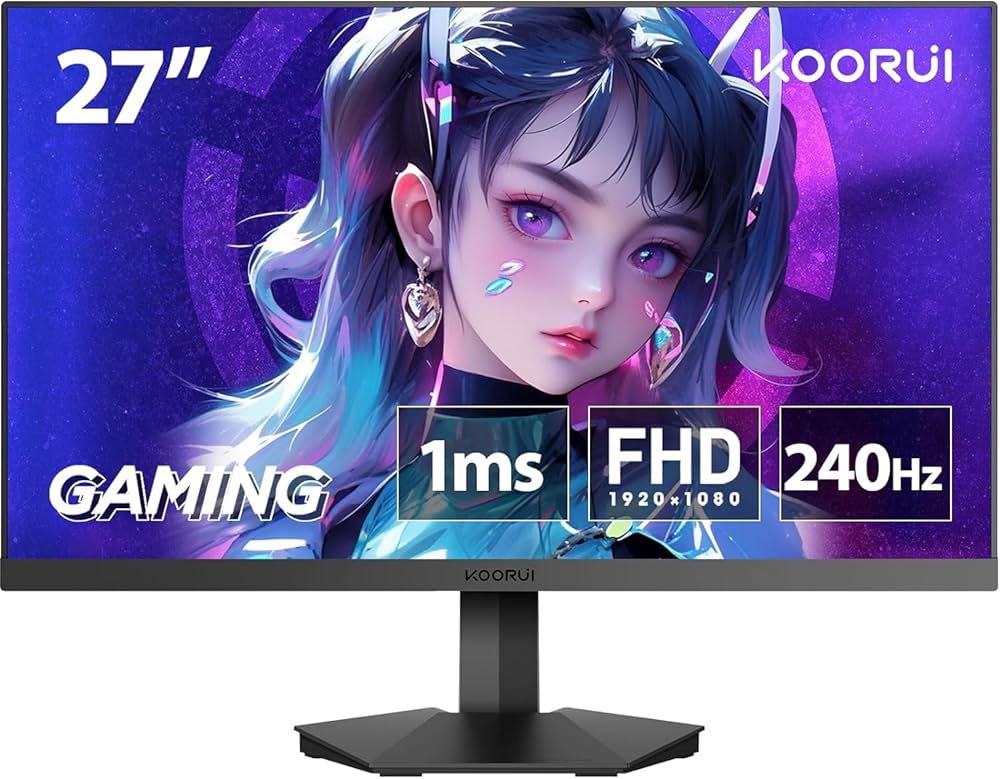 KOORUI クールイ ゲーミングモニター MG27H3Q 27インチ 中古品 Amazon