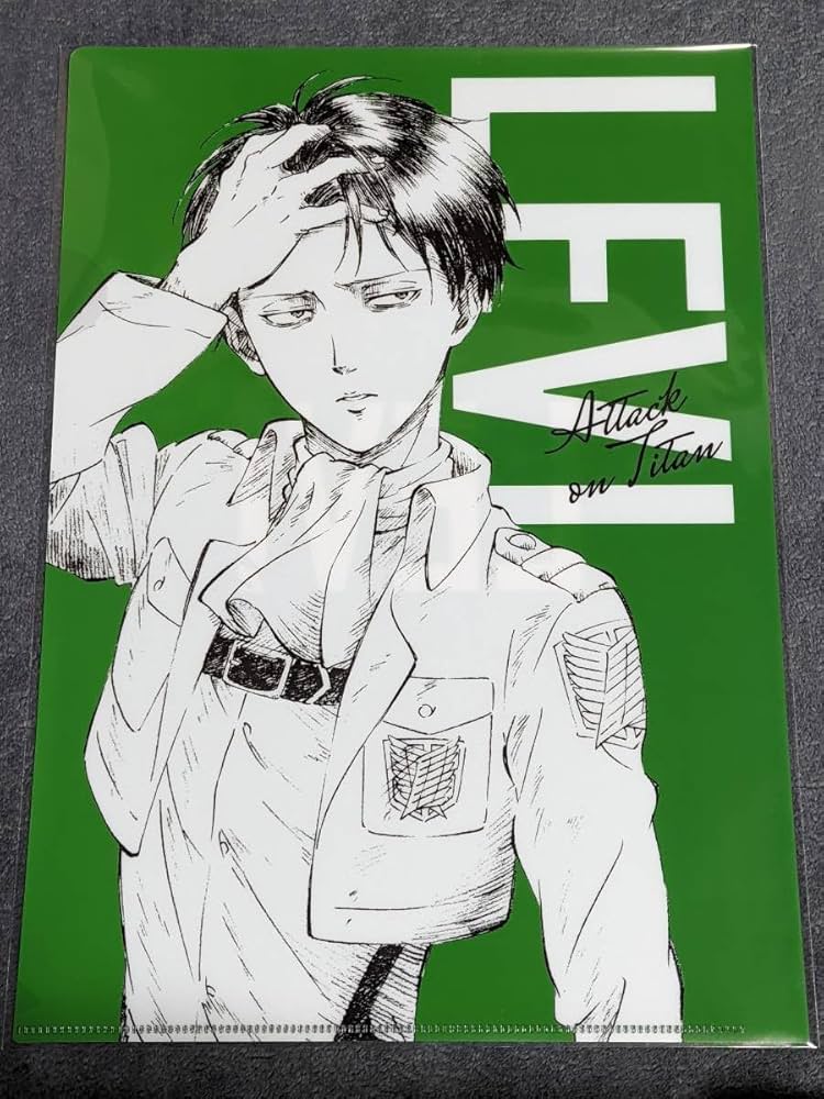 進撃の巨人 クリアファイル リヴァイ 浅野恭司 Amazon.co.jp: rb01