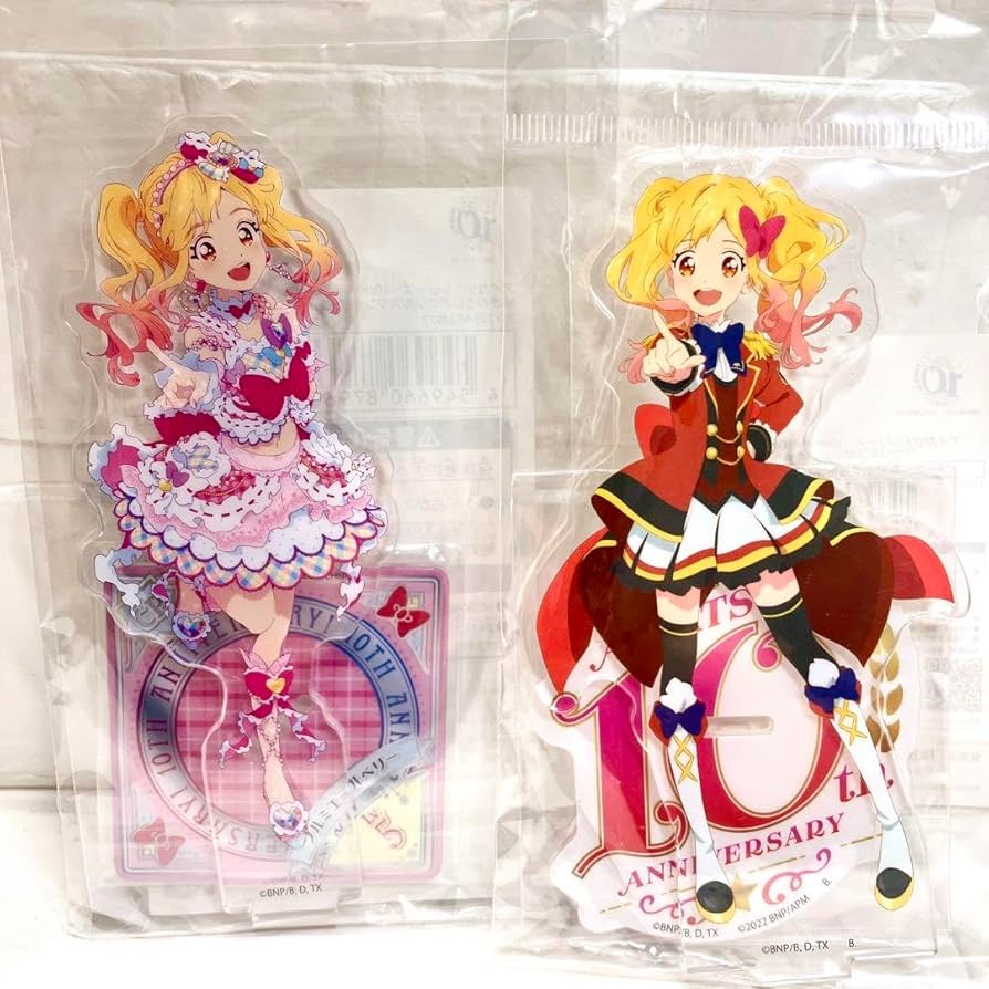 アイカツスターズ 虹野ゆめ 缶バッジ アクスタ フィギュア Amazon.co