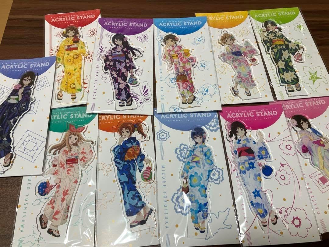 響けユーフォニアム 夏祭り アクリルスタンド 11種セット 浴衣 ⑤高坂