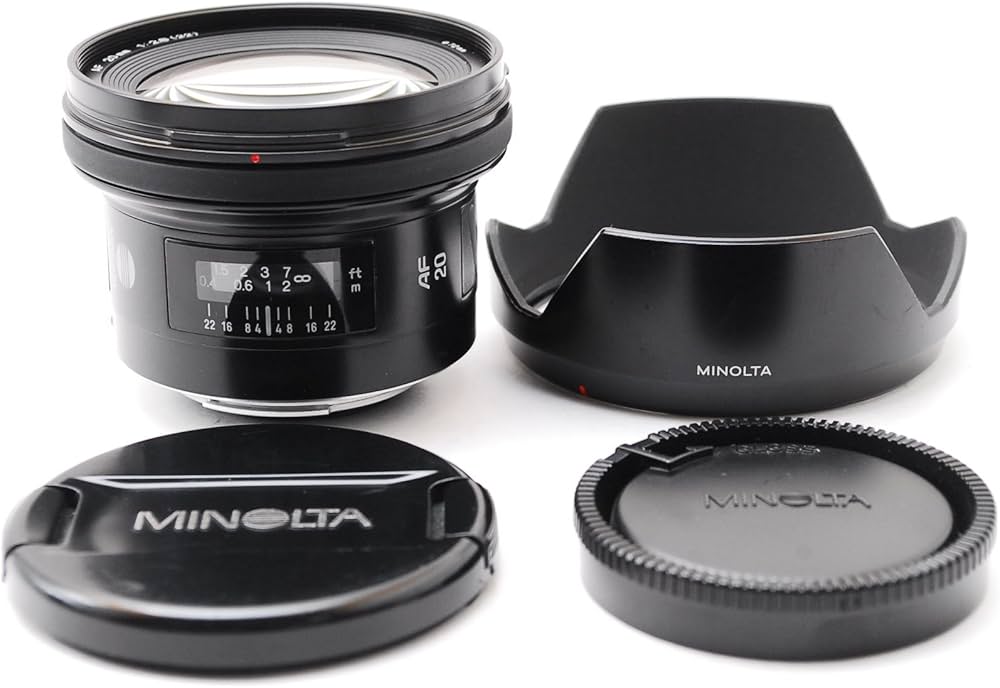 Amazon.co.jp: MINOLTA ミノルタ AF 20mm F2.8 NEW : 家電＆カメラ