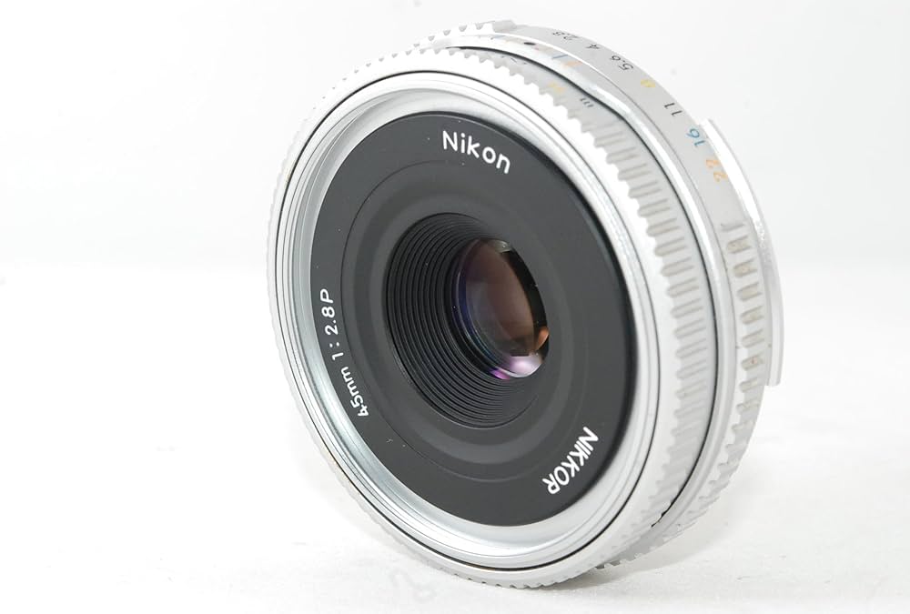 ニコン Ai-S NIKKOR 45mm F2.8 P シルバー Amazon.co.jp: Nikon Ai