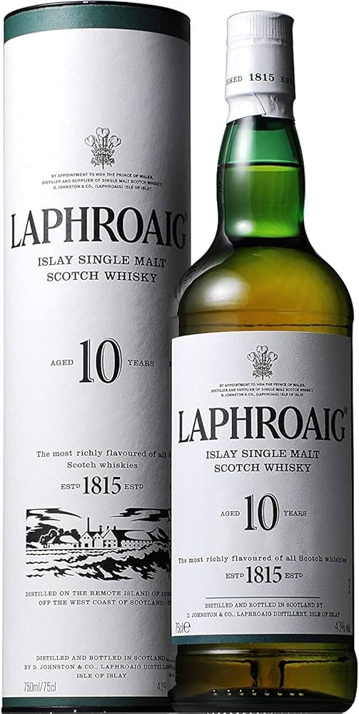 Amazon.co.jp: ラフロイグ10年43°750ml [正規品箱入り] : 食品・飲料・お酒