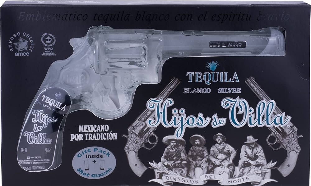 Hijas de Villa テキーラ 拳銃型ボトル イホスデビジャ ピストル