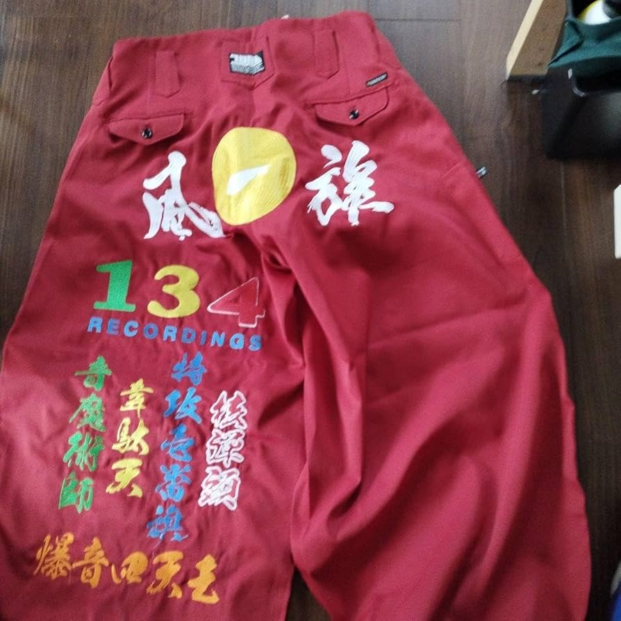 湘南乃風 参戦服 薄紫 刺繍 ニッカ ウエスト70センチ 湘南乃風 参戦服