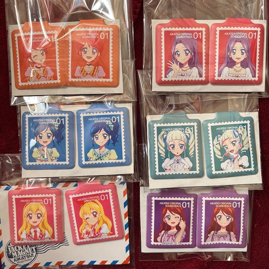 アイカツ！ミュージックフェスタ2016 ジャケマグネット 全8種 アイカツ