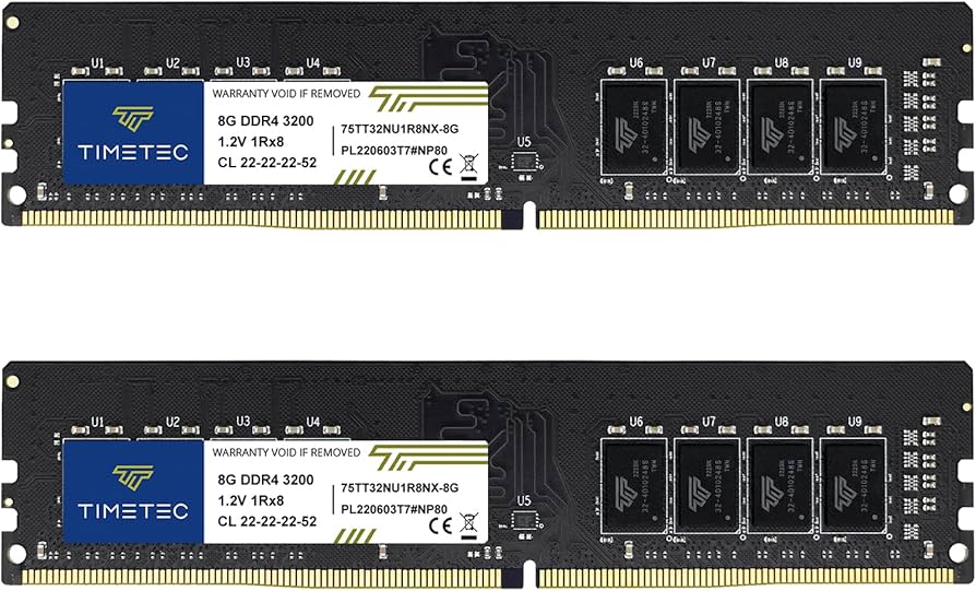 Amazon.co.jp: Timetec 16GB KIT(2x8GB) DDR4 3200MHz (または 2933MHz