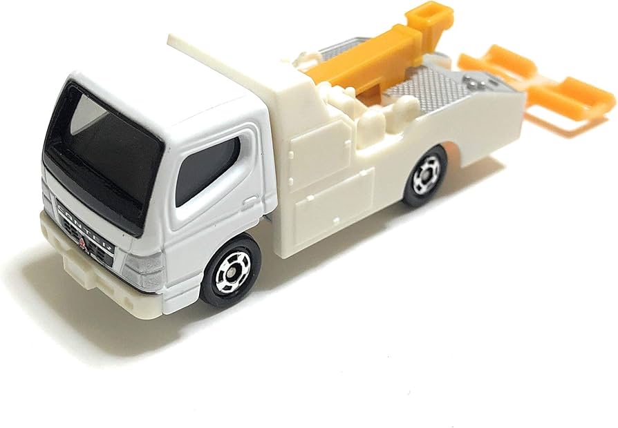 5521 カスタム用等分解トミカ 三菱キャンター 清掃事業回収パッカー車
