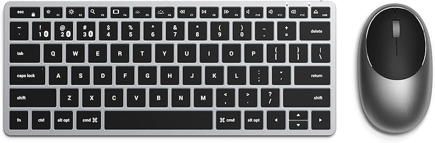 Amazon.com: Satechi Slim X1 Bluetooth Backlit Keyboard & M1