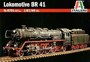 Amazon | イタレリ 1/87 ドイツ 蒸気機関車 BR41 プラモデル IT8701